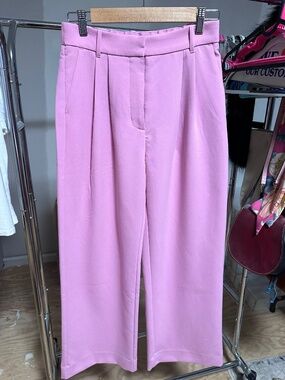 Abercrombie & Fitch Dark Pink Tailored Pants
